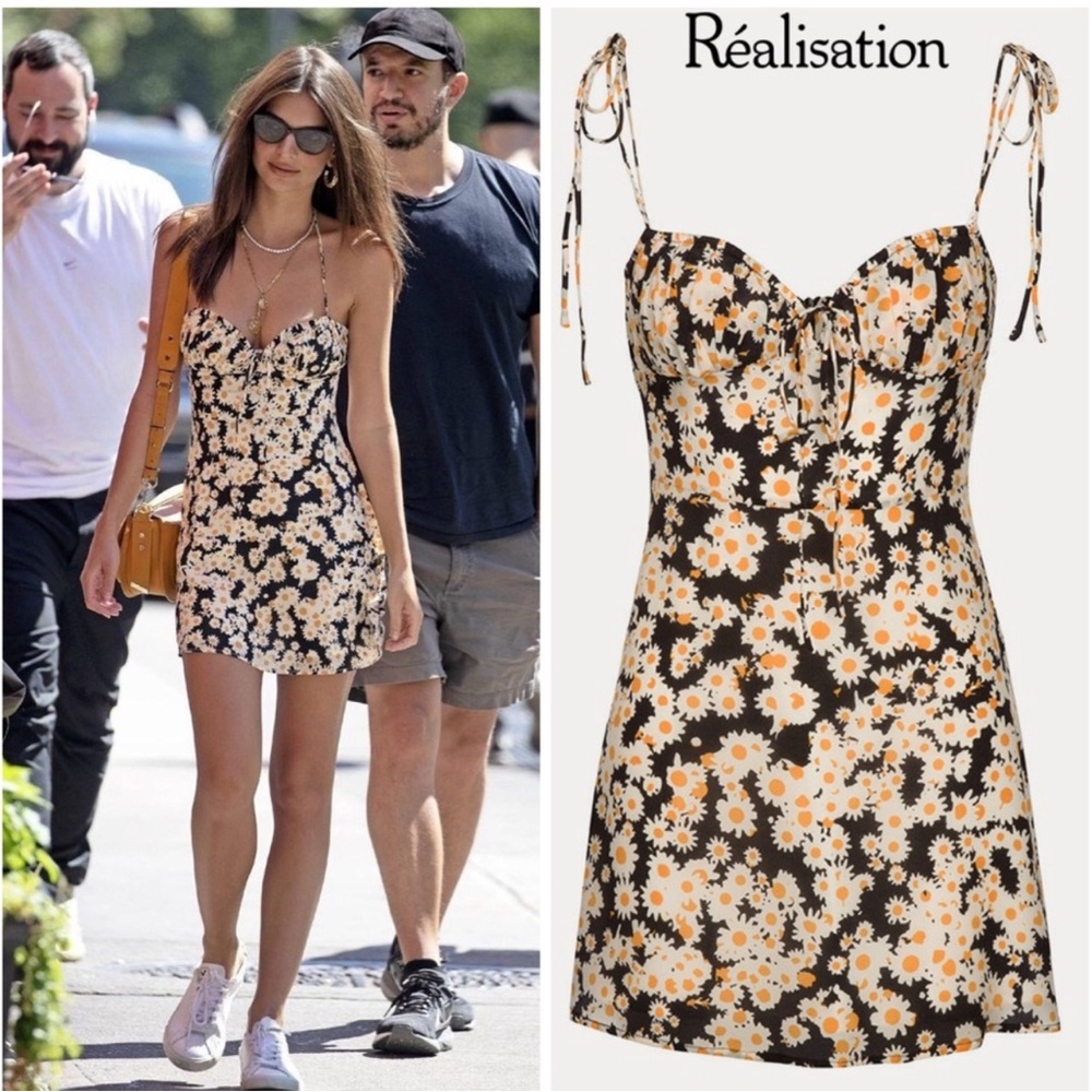 Realisation Par the Devon Mini Dress in Flower Party